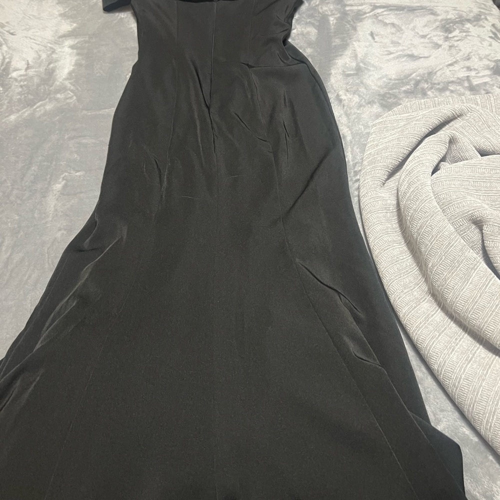 May Queen Black Maxi Dress